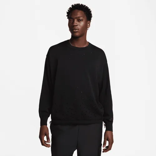 Nike Sportswear Tech Pack Men's Long-Sleeve Jumper - Black - Polyester