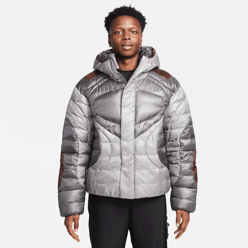 Nike Sportswear Tech Pack Men's Therma-FIT ADV Oversized Water-Repellent Hooded Jacket - Grey - Polyester