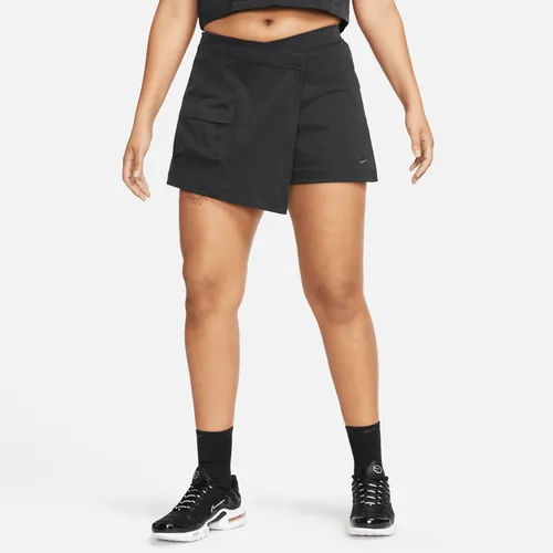 Nike Sportswear Tech Pack Women's High-Rise Skort - Black - Polyester