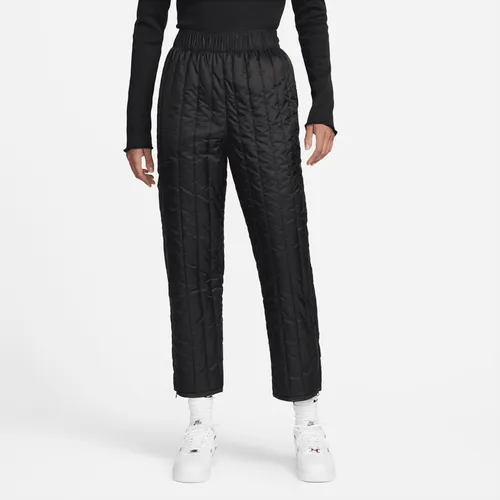 Nike Sportswear Therma-FIT Tech Pack Women's High-Waisted Trousers - Black - Polyester