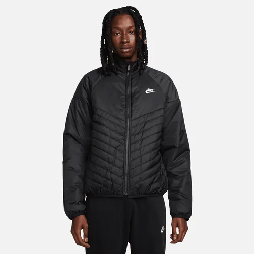 Nike Sportswear Windrunner Men's Therma-FIT Water-Resistant Puffer Jacket - Black - Polyester