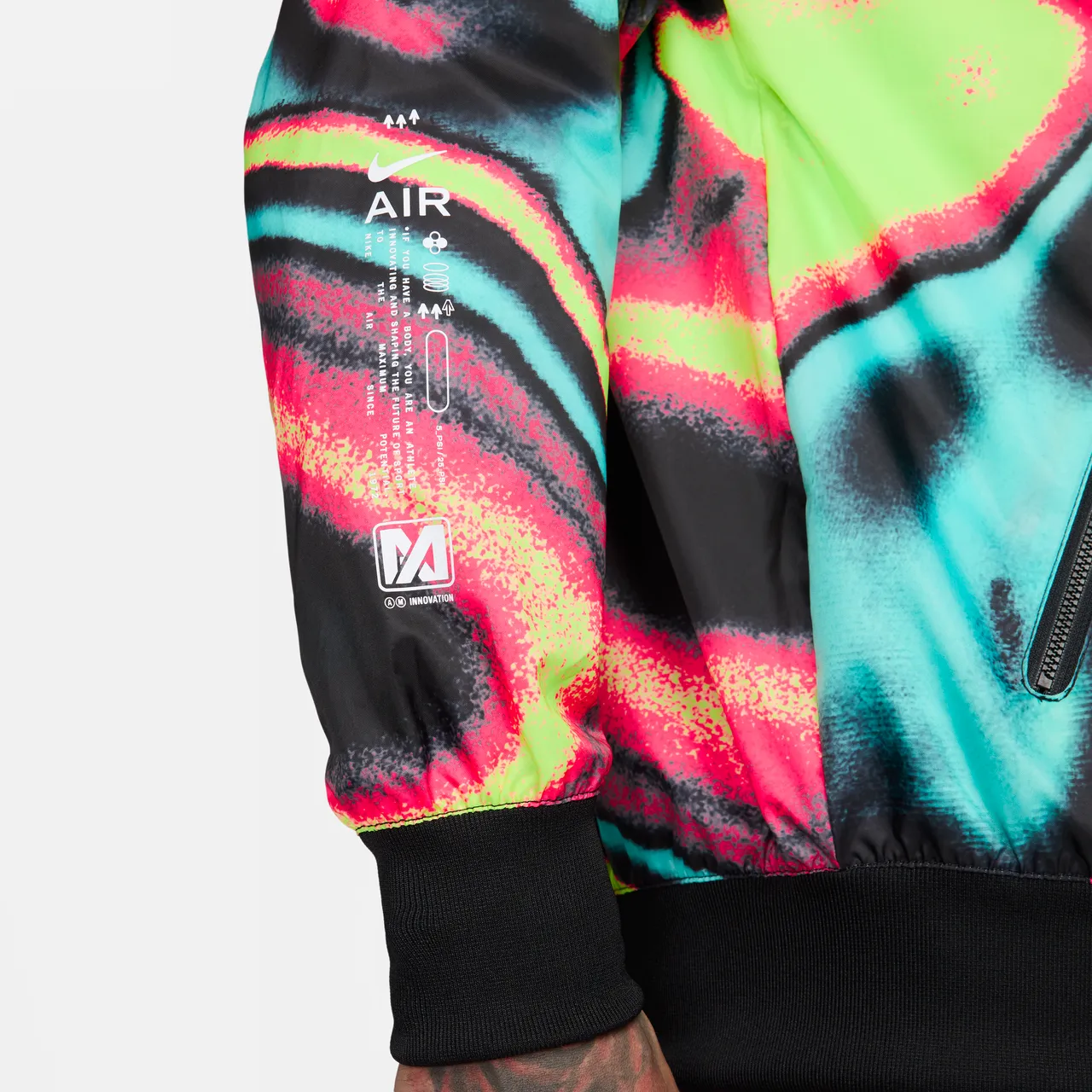 Nike Sportswear Windrunner Men's Woven Lined Jacket - Pink - Polyester