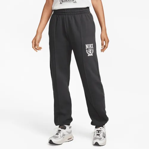 Nike Sportswear Women's Fleece Joggers - Grey - Cotton
