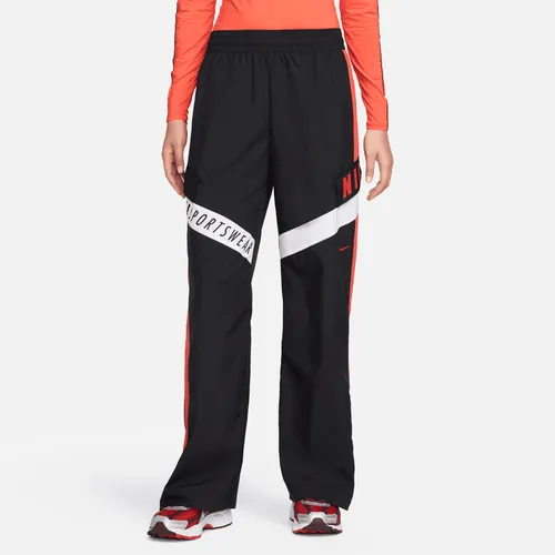 Nike Sportswear Women's High-Waisted Trousers - Black