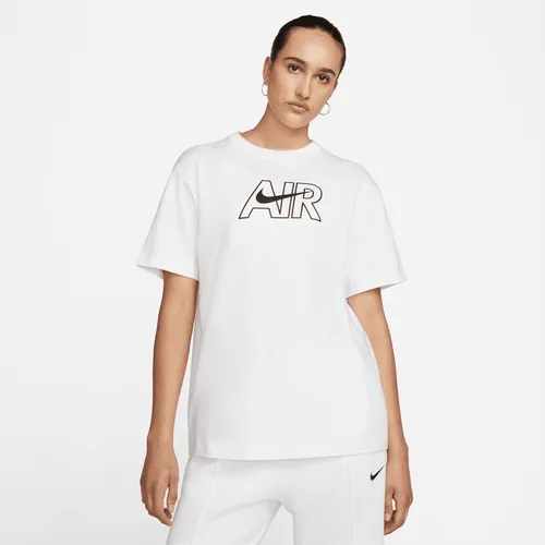 Nike Sportswear Women's T-Shirt - White - Cotton