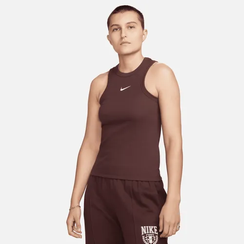 Nike Sportswear Women's Tank Top - Brown - Polyester