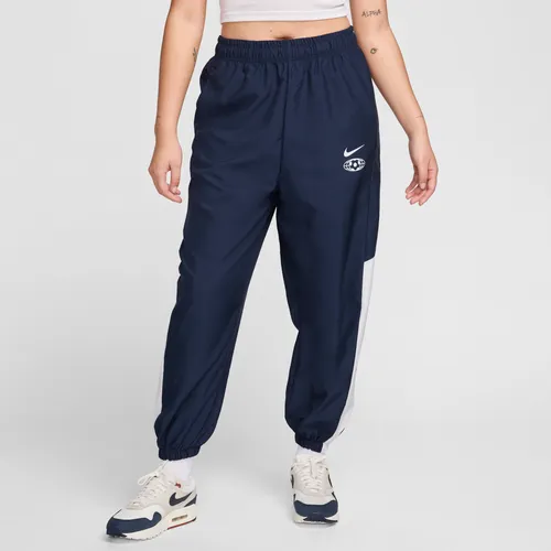 Nike Sportswear Women's Woven Joggers - Blue - Polyester