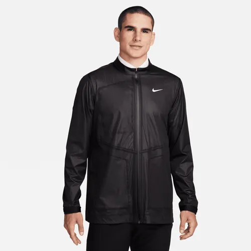 Nike Storm-FIT ADV Men's Full-Zip Golf Jacket - Black - Polyester