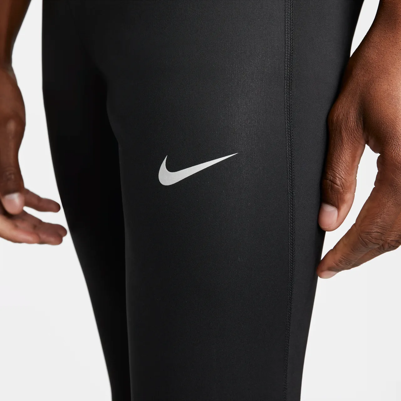 Nike Storm-FIT Phenom Elite Men's Running Tights - Black - Polyester