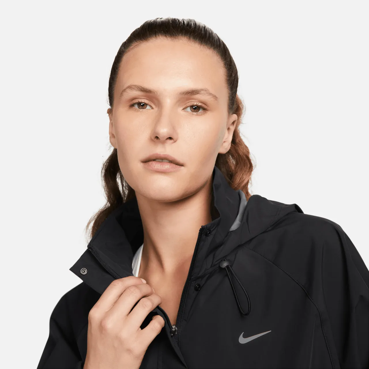 Nike Storm-FIT Swift Women's Running Jacket - Black - Polyester