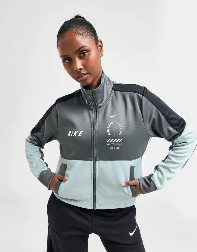 Nike Street Full Zip Track Top - Grey - Womens