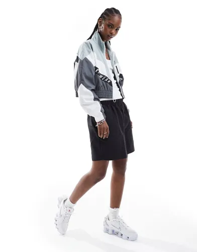 Nike Streetwear zip through track top in grey