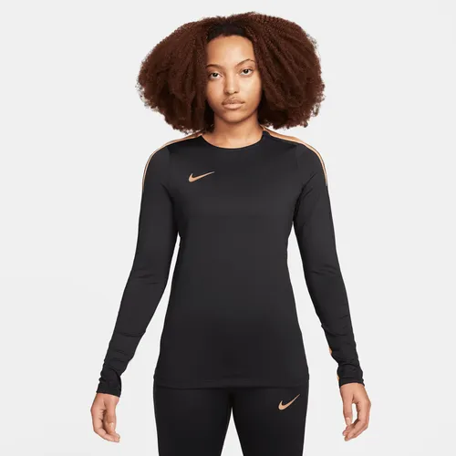 Nike Strike Women's Dri-FIT Crew-Neck Football Top - Black - Polyester
