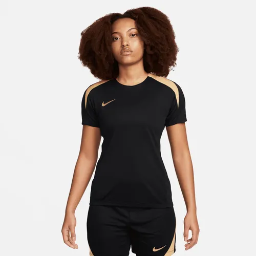 Nike Strike Women's Dri-FIT Short-Sleeve Football Top - Black - Polyester