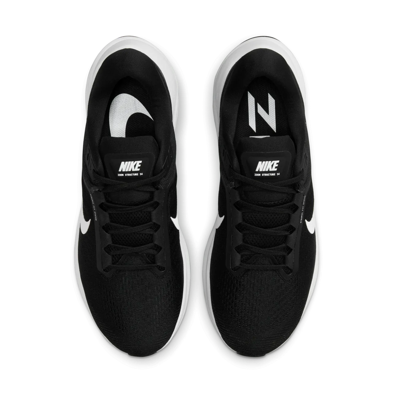 Nike Structure 24 Men's Road Running Shoes - Black