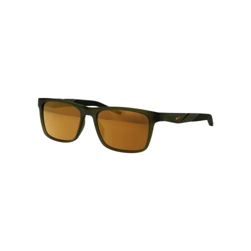 Nike , Stylish Sunglasses with Radeon 1 M ,Brown unisex, Sizes: