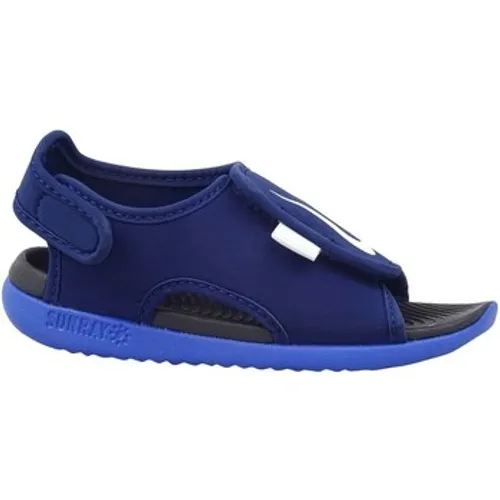 Nike  Sunray Adjust 5 V2  girls's Children's Outdoor Shoes in Blue