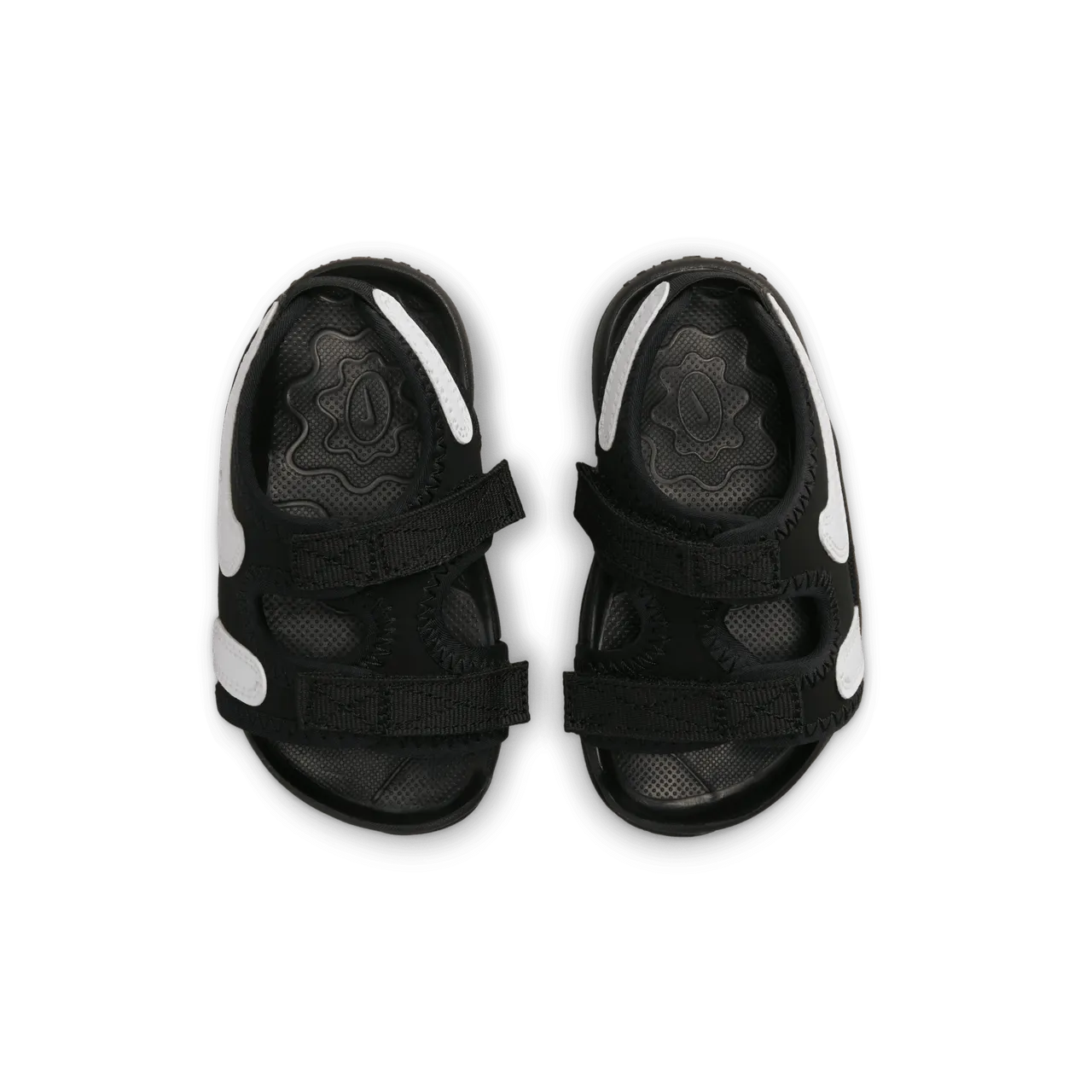 Nike Sunray Adjust 6 Baby/Toddler Slides - Black
