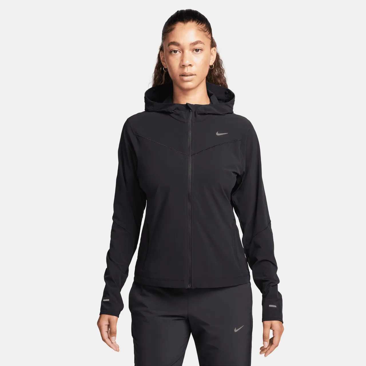 Nike Swift UV Women's Running Jacket - Black - Nylon