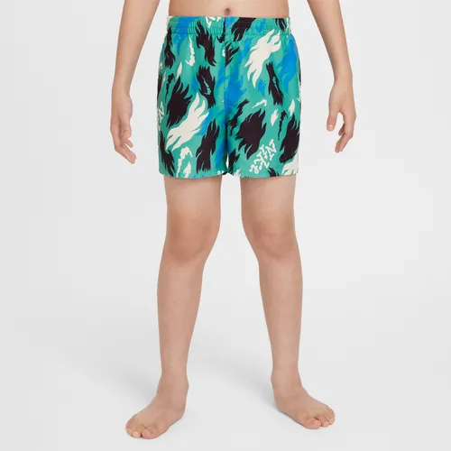 Nike Swim Older Kids' (Boys') 10cm (approx.) Volley Shorts - Green - Polyester