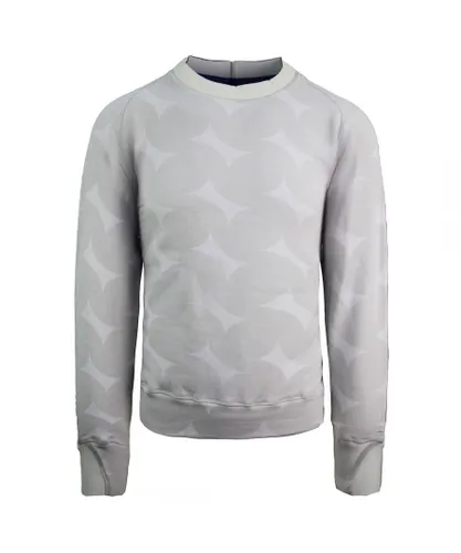 Nike Swoosh Mens Grey Sweater cotton