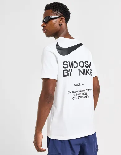 Nike Swoosh T-Shirt - White - Mens