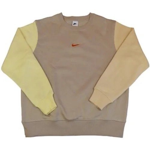 Nike  Swoosh  women's Sweatshirt in Brown
