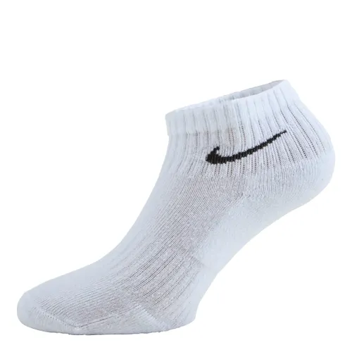 Nike SX7669-100 Everyday Cushioned Socks Men's WHITE/BLACK