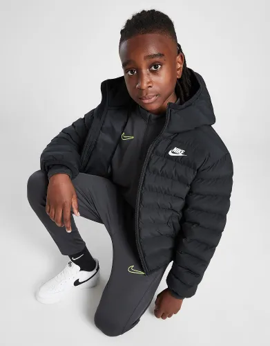 Nike Synthetic Padded Jacket Junior - Black