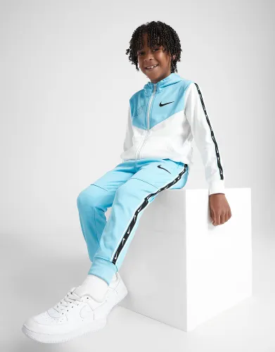 Nike Tape Poly Full Zip Tracksuit Children - Blue - Kids