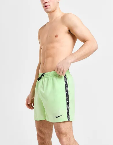 Nike Tape Swim Shorts - Green - Mens