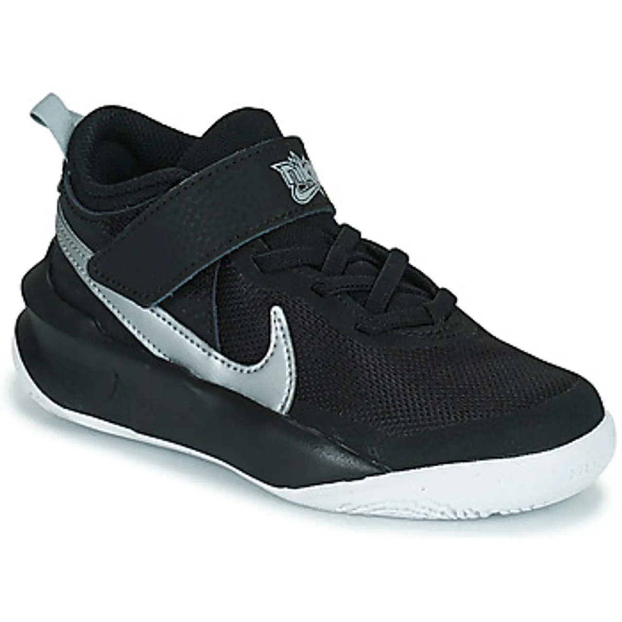 Nike  TEAM HUSTLE D 10 (PS)  boys's Children's Shoes (High-top Trainers) in Black