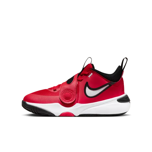 Nike Team Hustle D 11 Older Kids' Basketball Shoes - Red