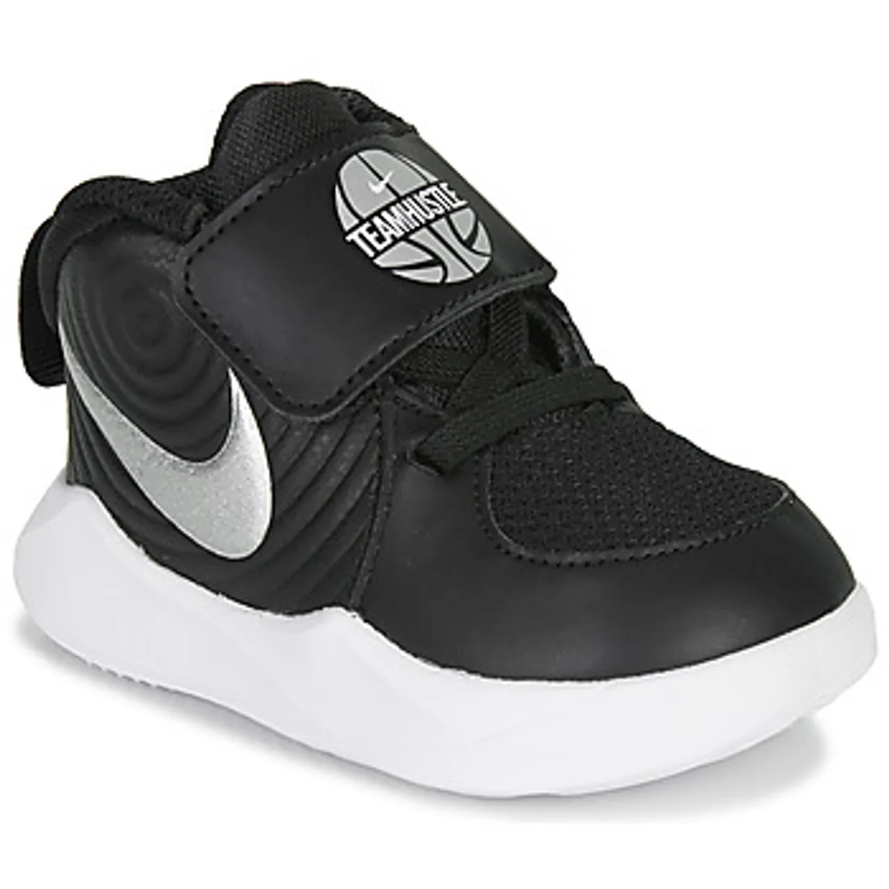 Nike  TEAM HUSTLE D 9 TD  boys's Children's Basketball Trainers (Shoes) in Black
