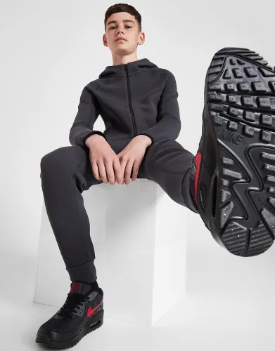 Nike Tech Fleece Full Zip Hoodie Junior - Anthracite - Mens