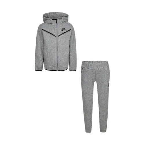 Nike , Tech Fleece Jogging Suit ,Gray male, Sizes: 3 Y
