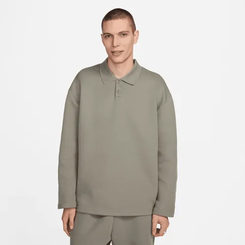 Nike Tech Fleece Re-imagined Men's Polo - Grey - Polyester