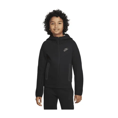 Nike , Tech Fleece Training Suit Kids Black Pre-Order ,Black male, Sizes: