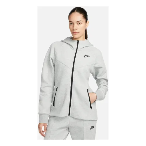 Nike , Tech Fleece Training Suit Women Grey ,Gray female, Sizes: