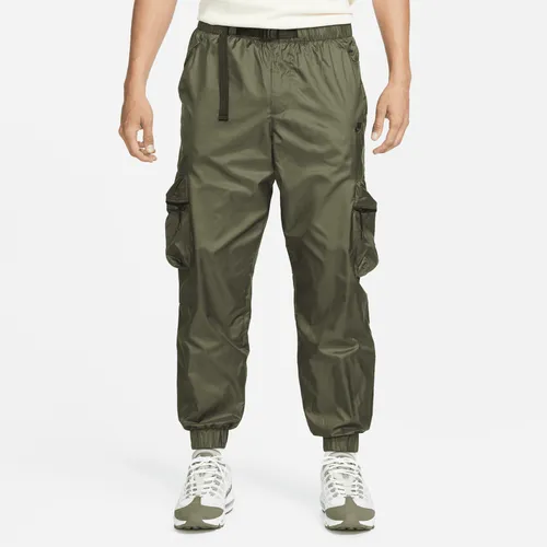 Nike Tech Men's Lined Woven Trousers - Green - Polyester