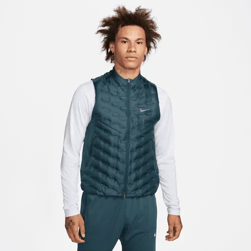 Nike Therma-FIT ADV Repel AeroLoft Men's Down Running Gilet - Green - Polyester