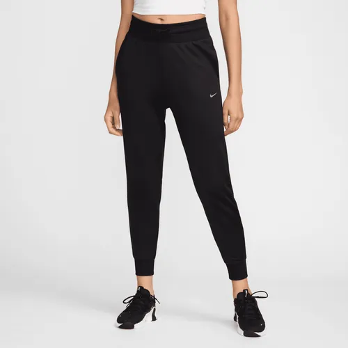 Nike Therma-FIT One Women's High-Waisted 7/8 Joggers - Black - Polyester