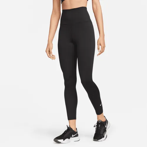 Nike Therma-FIT One Women's High-Waisted 7/8 Leggings - Black - Polyester