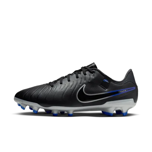 Nike Tiempo Legend 10 Academy Multi-Ground Low-Top Football Boot - Black - Leather