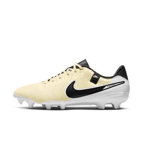 Nike Tiempo Legend 10 Academy Multi-Ground Low-Top Football Boot - Yellow - Leather