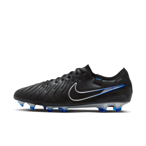 Nike Tiempo Legend 10 Elite Firm-Ground Low-Top Football Boot - Black - Leather