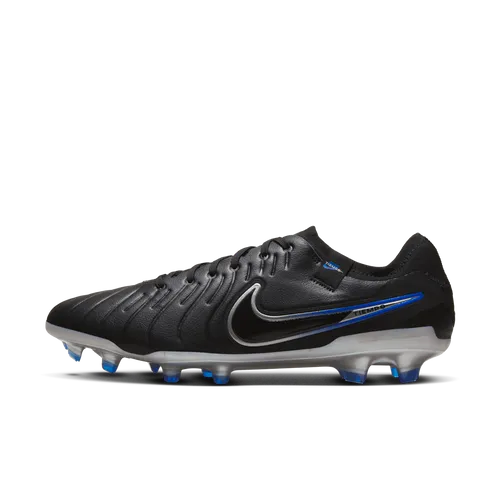 Nike Tiempo Legend 10 Pro Firm-Ground Low-Top Football Boot - Black - Leather