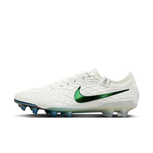 Nike Tiempo Pearl Legend 10 Elite SE FG Low-Top Football Boot - White