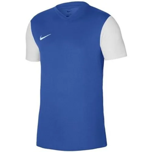Nike  Tiempo Premier II  boys's Children's T shirt in Blue