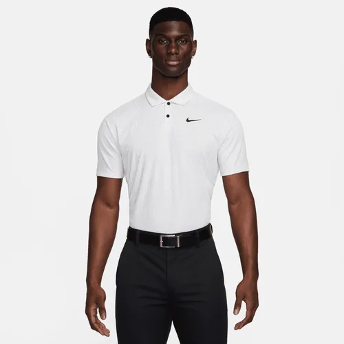 Nike Tour Men's Dri-FIT ADV Golf Polo - White - Polyester